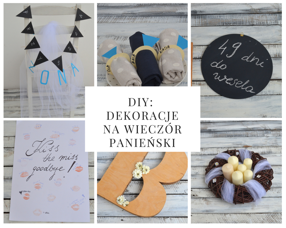 Diy Dekoracje Na Wieczor Panienski Allegro Pl