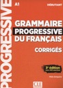 Grammaire progressive du français Niveau débutant Corrigés Maia Gregoire