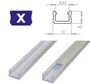 фото mini №3, Branded profile aluminum led backlight direction type x silvery hq 1m