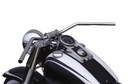 Руль 1 cal 25,4mm черная сталь yamaha xvs 650 1300 triumph thunderbird6, купить недорого