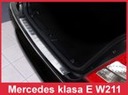 Mercedes w211 e klasa, класс накладка листва бампер задний5, с разборки недорого