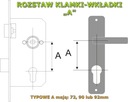 фото mini №5, Handle door external stainless steel proxima 92mm ds