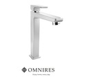 фото mini №3, Parma washbasin faucet high, chrome/ glossy white