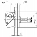 Двигатель гидравлический orbitalny smh250 32mm 9,2kw16