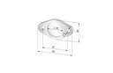 Крышка egr bmw e38 e39 e46 e60 e61 e65 e87 e902, купить в Украине