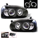 Vw golf iii фары фары black кольца новый, новое hit!1, цена в Украине