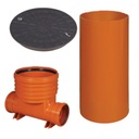 фото mini №1, Hatch sewer through 400/ 160 sewer well+ cover