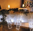 фото mini №5, Buckles led backlight backlit, transparent clip garland з photos