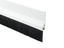 фото mini №1, Overlay for doors self-adhesive sealing з brush 20mm white 10 pieces.
