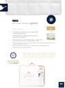 фото мини №8, Amz ковдра optima пуховик 85% 400g летняя 155x200