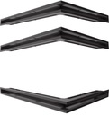 фото mini №5, Lattice fireplace backlash angular 60x40x9 3 pcs complete top bottom