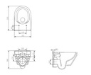 фото mini №9, Pallet toilet+ free-floating decking cersanit crea