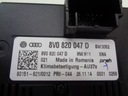 Audi a3 8v панель кондиционера 8v0820047d3, купить с разборки