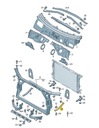 Audi oe 8r0805527a опора ремня передний4, купить из Польши