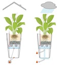фото mini №6, Flowerpot plastic shades of brown 1 bezu lechuza 30 centimeters x 30 x 56 centimeters
