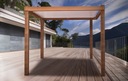 фото mini №12, Zagiel sunscreen expanding roll garden on pergola white 3x5m