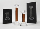 фото mini №4, Candlestick glass elegant 1 stylish 14cm (8967)
