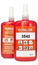 Клей sonlok 3542 уплотнитель, прокладки гидравлический 250ml до gwintow винт болт коричневый1, цена в Украине
