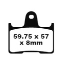 Тормозные колодки, колодки задний bmw m 1000 suzuki gsf 650 1200 bandit gsx 1400 gsxr 600 750 10002, купить в Украине