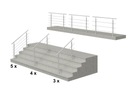 фото mini №5, Balustrade stainless steel, handrail 1, 5 mb, solid tube o thickness 2, 0 mm
