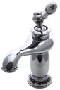 фото mini №3, Washbasin faucet freestanding retro chrome gloss