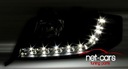 Фары фары audi a6 c5 97-01 dayline led black черное5, с разборки недорого