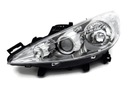фото mini №1, Peugeot 207 06- headlight lens left depo