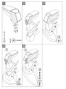 Подлокотник armster ii toyota yaris от 20207, запчасти недорого