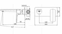 фото mini №3, Washbasin faucet wall-mounted gold royal modern