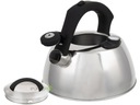 фото mini №10, 2 x kettle silvery з whistle 3l з thermometers inductions gas klausberg