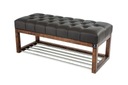 фото mini №1, Cabinet shoes with seat emra wood 85 x 40 x 40 centimeters nut