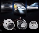 2x линза h1 h4 h7 2.5 набор линза bi ксенон, ксенону bi-xenon bi-halogen hid11