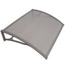 фото mini №8, Visor nad door canopy 360 x 100 aluminum