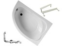 фото mini №1, Poland trough polymath angular 130x85 centimeters + siphon