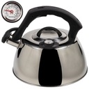фото mini №1, 2 x kettle silvery з whistle 3l з thermometers inductions gas klausberg