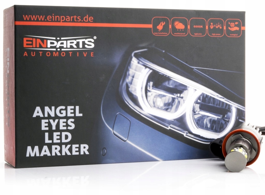 Led Popisovač Ringy H8 240W Bmw 1 E81 E82 E87 E88 X1