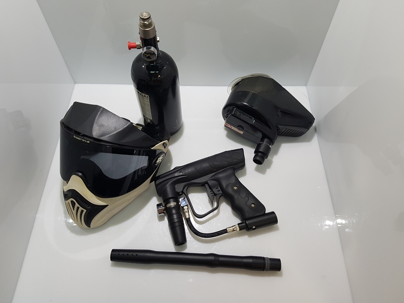 WGP MG7 PAINTBALL MARKER BUTLA MASKA PODAJNIK