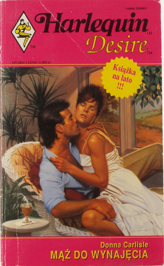 MĄŻ DO WYNAJĘCIA, Donna Carlisle, HARLEQUIN