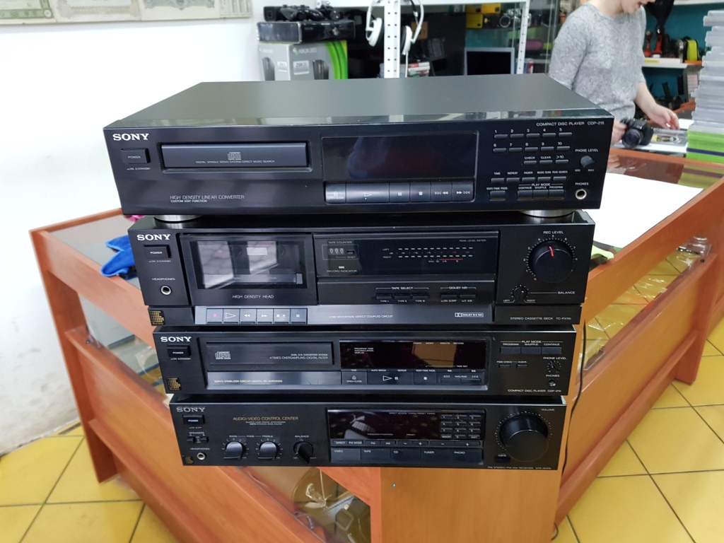 SEGMENTY SONY CDP-215 TC-FX110 CDP-270 STR-AV210 !