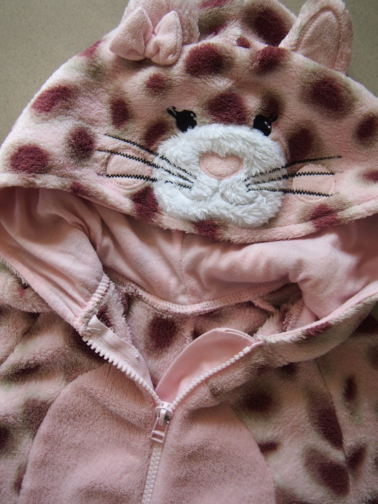 Pajac piżama 110/116 (5-6 lat) George kotek ciepły
