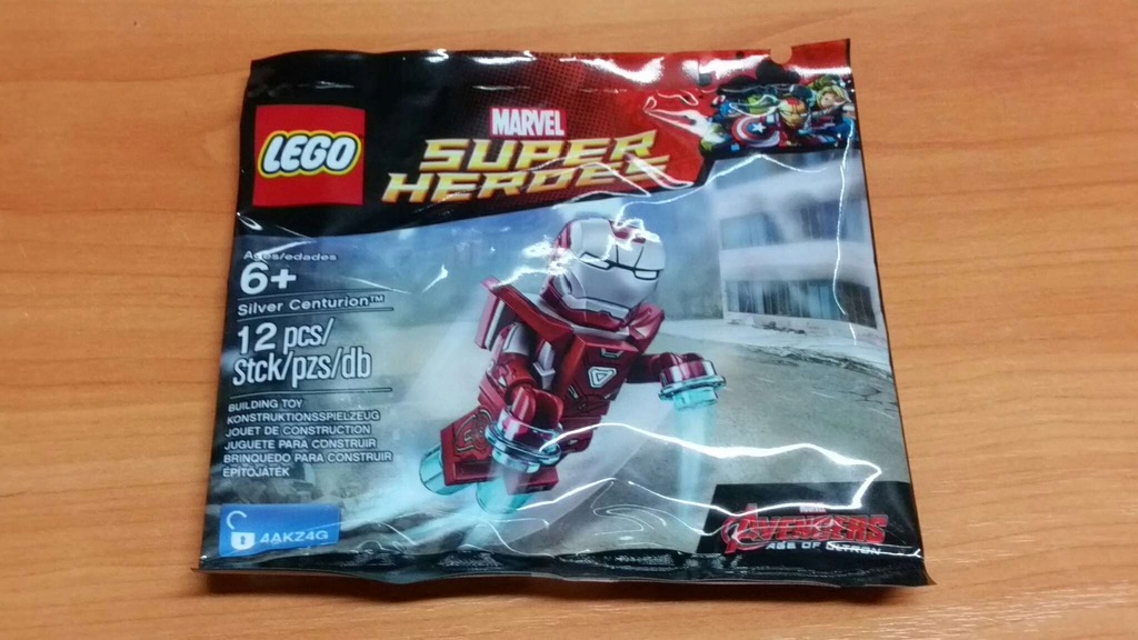 LEGO MARVEL * IRON MAN * SILVER CENTURION * NOWY