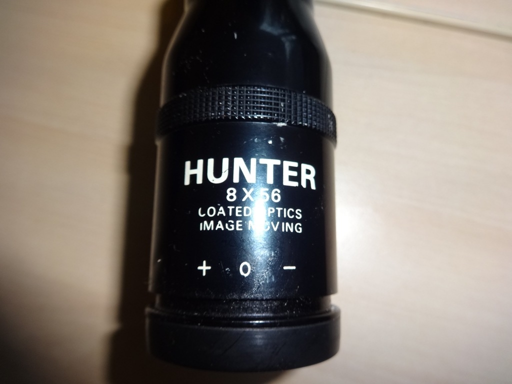Luneta myśliwska HUNTER 8x56 z obejmami używana