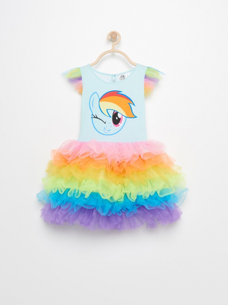 RESERVED 122 128 STRÓJ KARNAWAŁOWY RAINBOW DASH