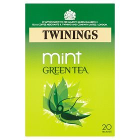 TWININGS LIGHT MINT GREEN TEA 20 t__Herbata UK
