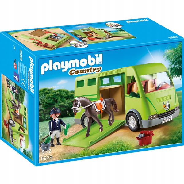 Playmobil COUNTRY POJAZD DO PRZEWOZU KONI 6928