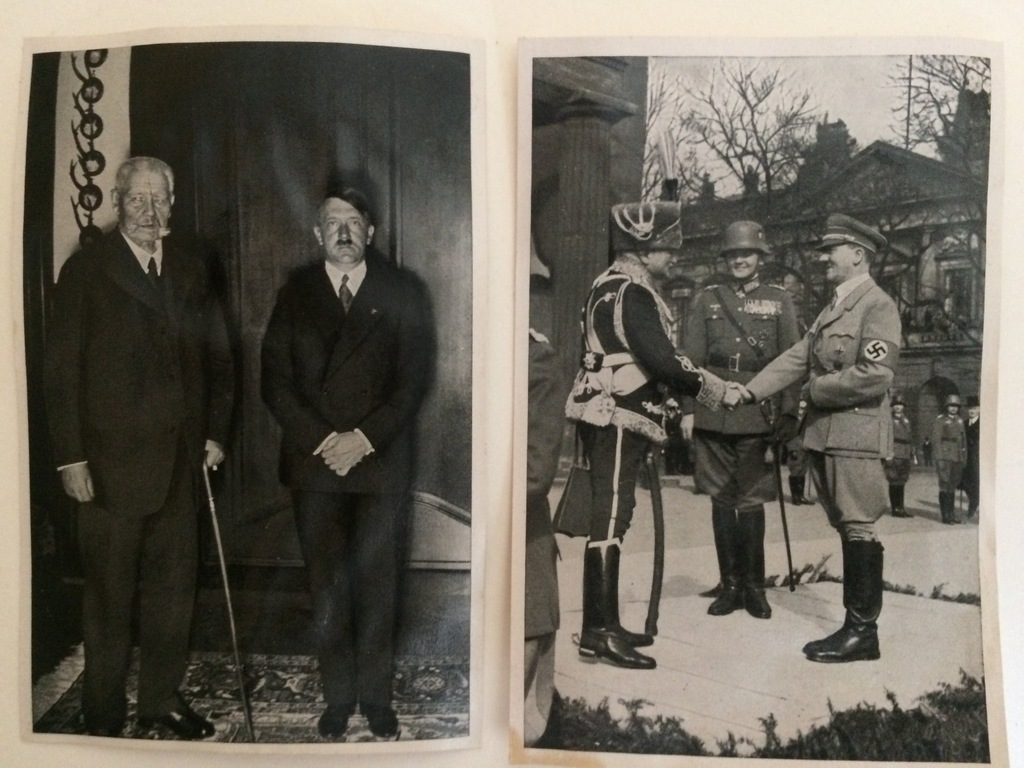 Adolf Hitler,Hindenburg,August von Mackensen