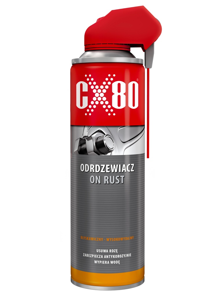 CX-80 ON RUST odrdzewiacz penetrator SPRAY 500 ml