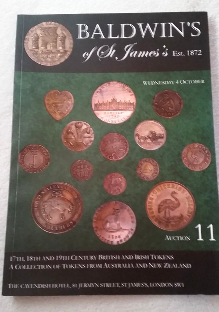 Katalog monet BALDWIN'S Aukcja 11