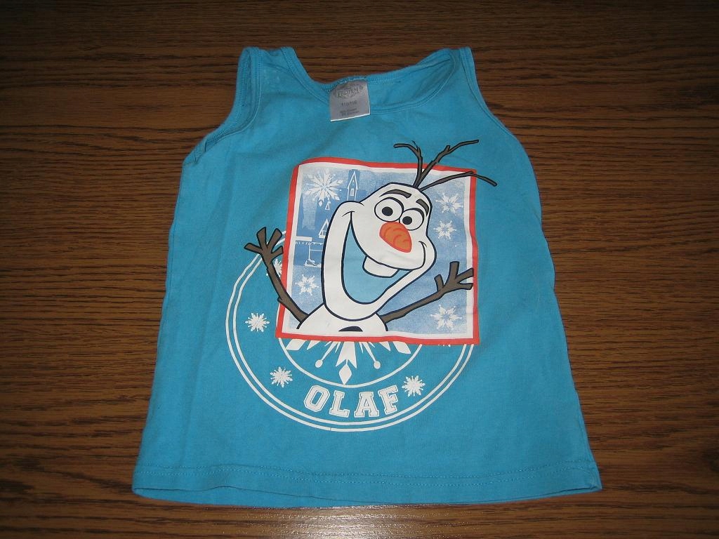 Disney koszulka top z Olafem 110cm