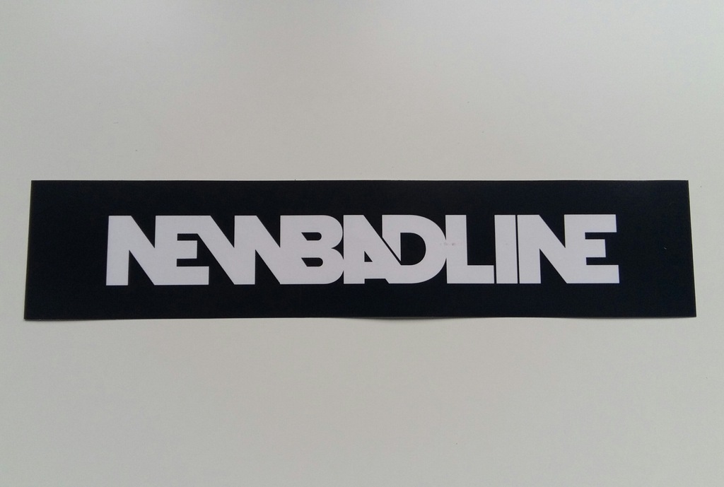 New Bad Line naklejka wlepa vlepa hip hop